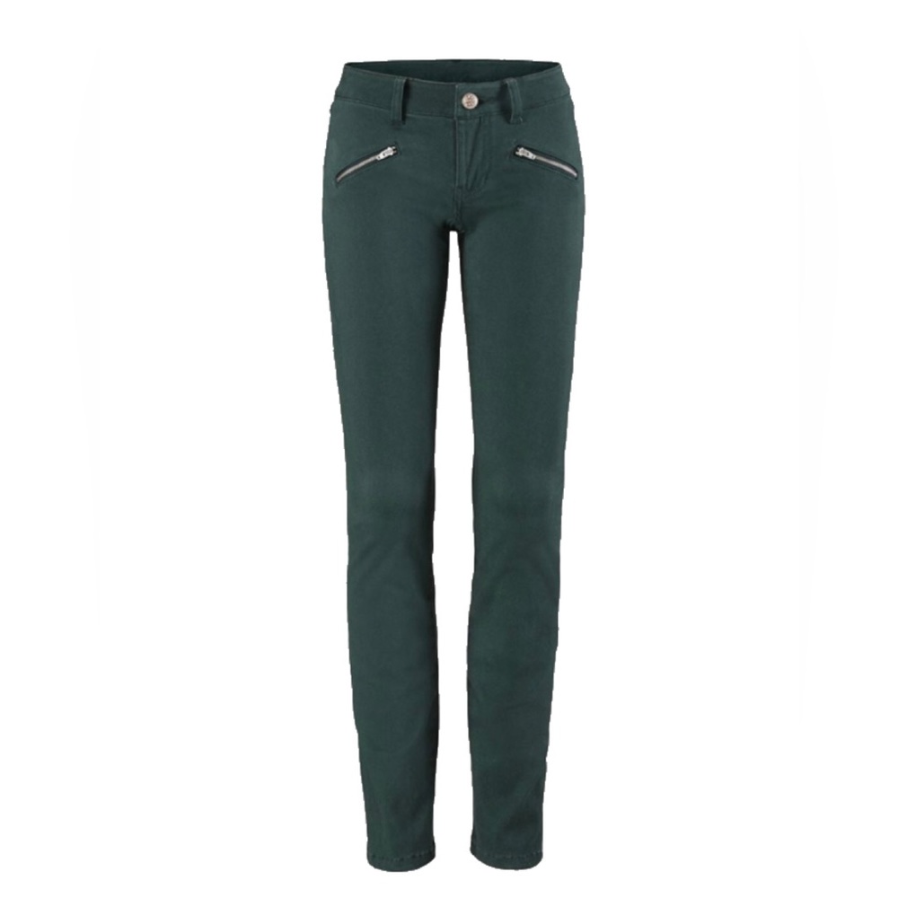 cabi Zip skinny in Hunter green sz 8